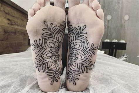 foot tattoo placement|tattoo on bottom of foot.